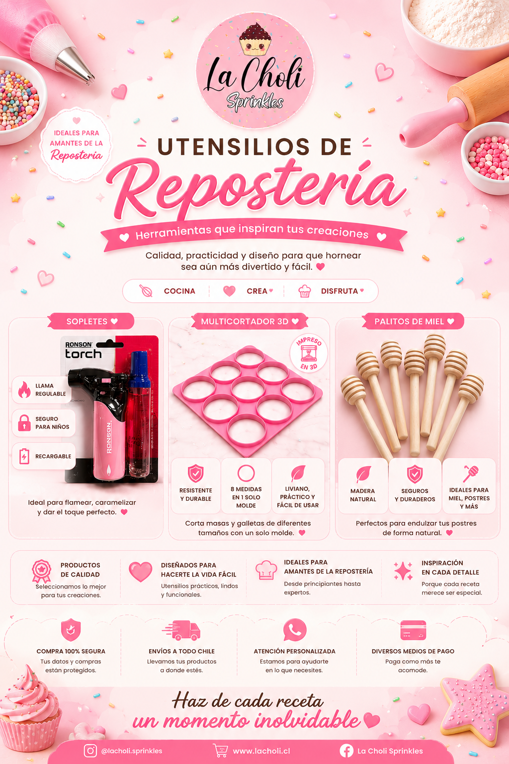 Utensilios de Repostería