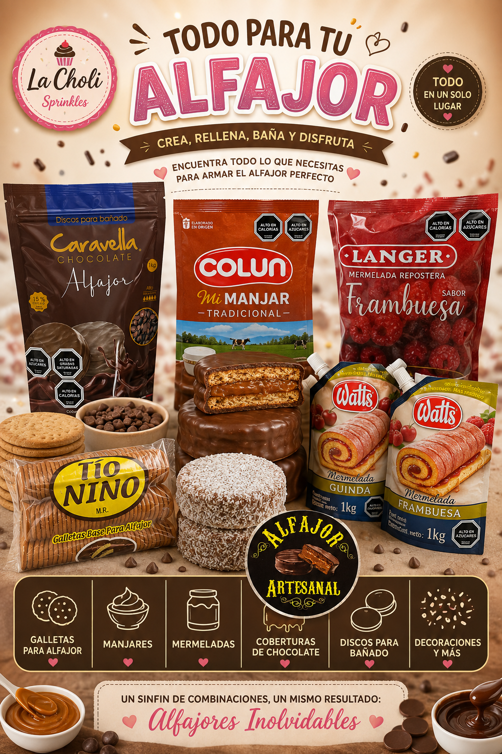 Todo para tu Alfajor - Sin fondos blancos