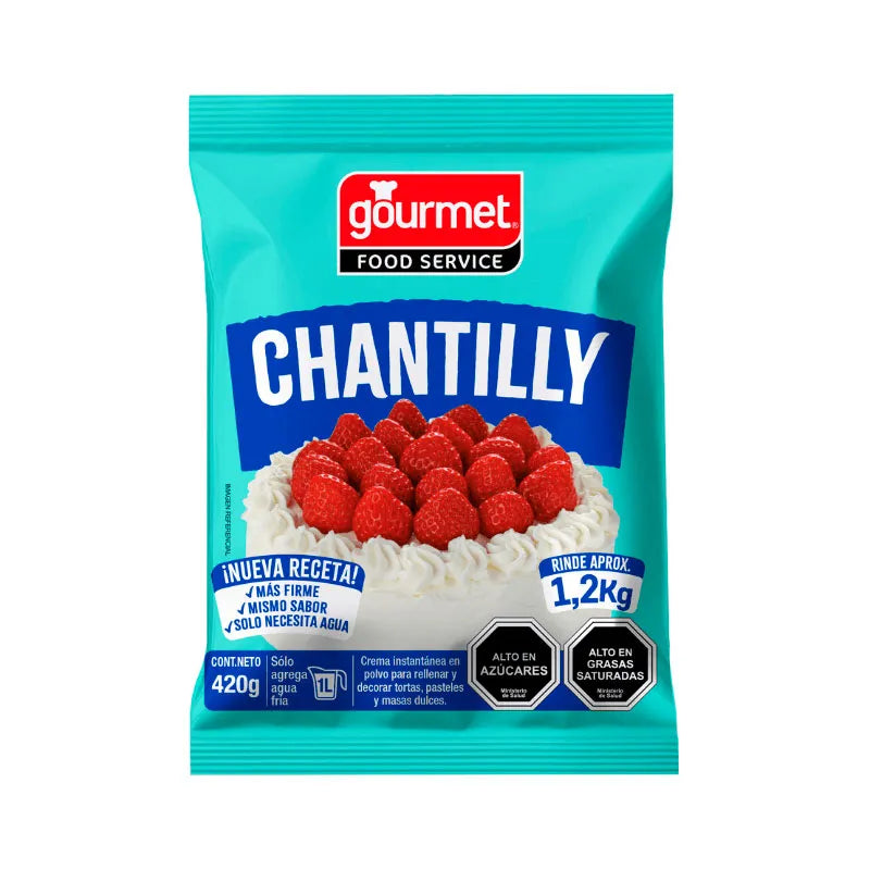 Crema Chantilly Gourmet 1.2kg