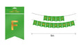 Banderín Feliz cumpleaños Verde 5mts