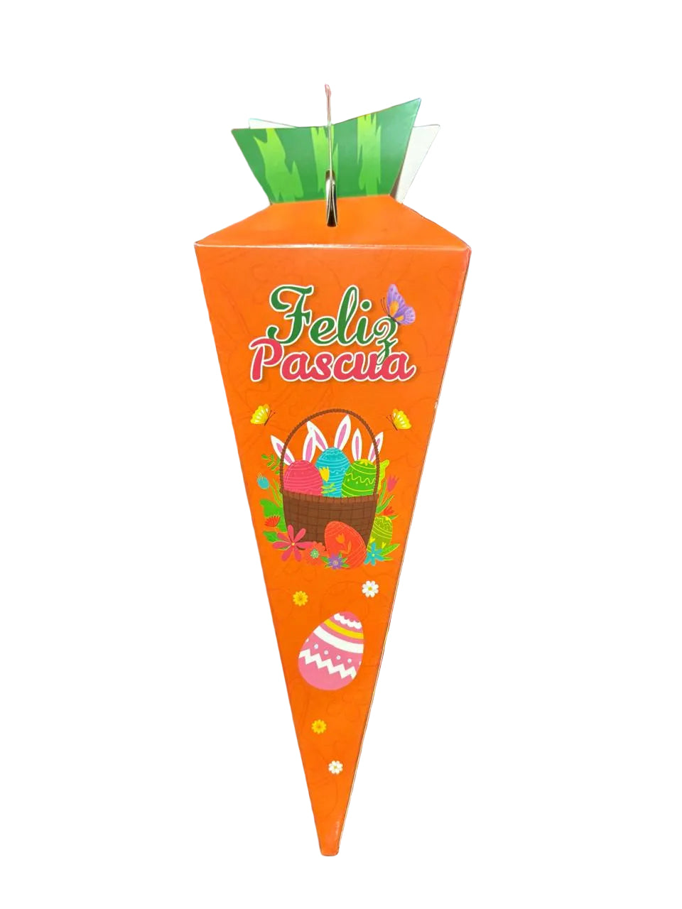 Caja zanahoria Pascua Naranja