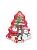 Caja metálica Árbol de Navidad 18 cm