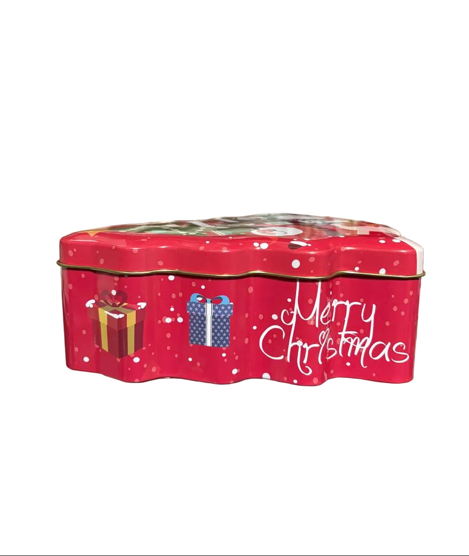 Caja metálica Árbol de Navidad 18 cm
