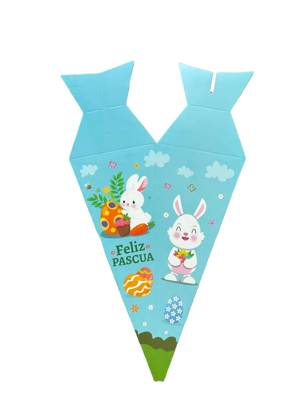 Caja zanahoria Pascua Celeste