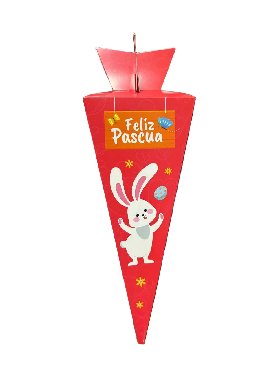 Caja zanahoria Pascua Rojo