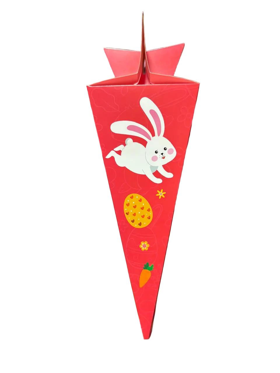 Caja zanahoria Pascua Rojo