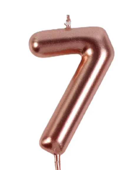 Velas Rose Gold (0-9)