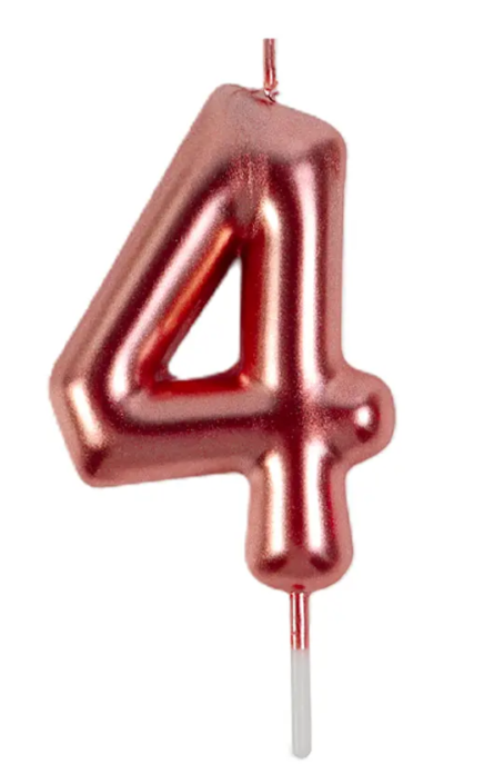 Velas Rose Gold (0-9)