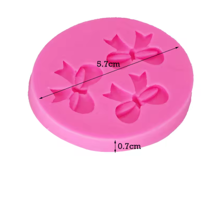 Molde silicona 3 Moños