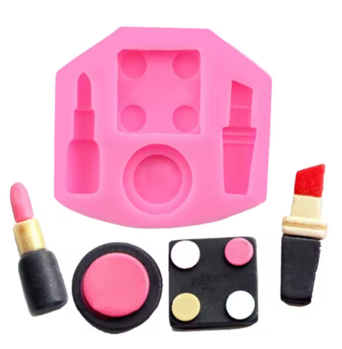 Molde de silicona maquillajes