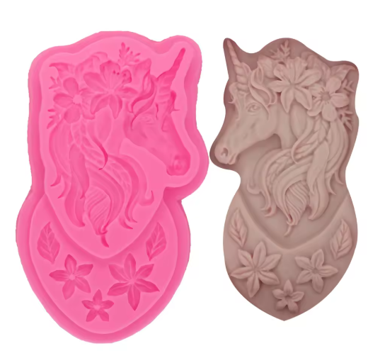 Molde de silicona Unicornio