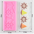 Molde silicona veleros y timones