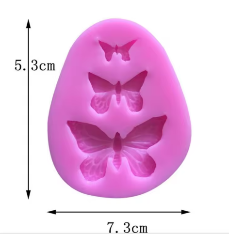Molde silicona Mariposas