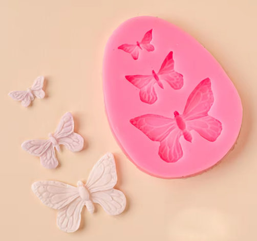 Molde silicona Mariposas