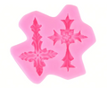Molde silicona Cruces