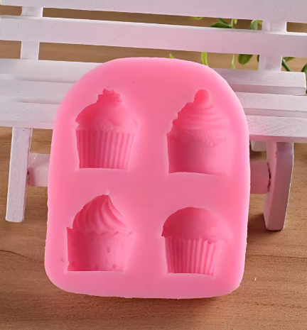 Molde silicona cupcakes