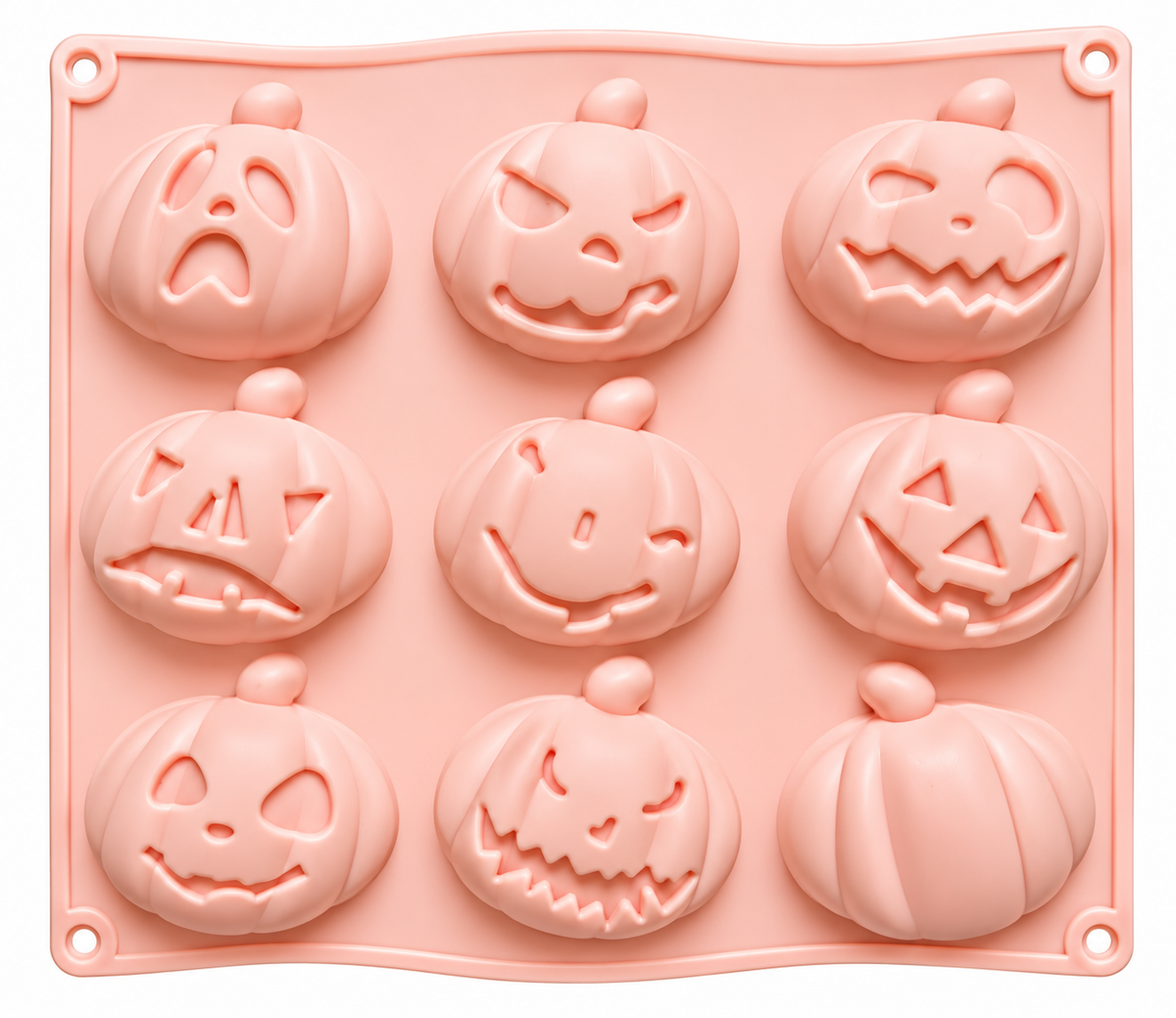 Molde de silicona calabazas Halloween 1