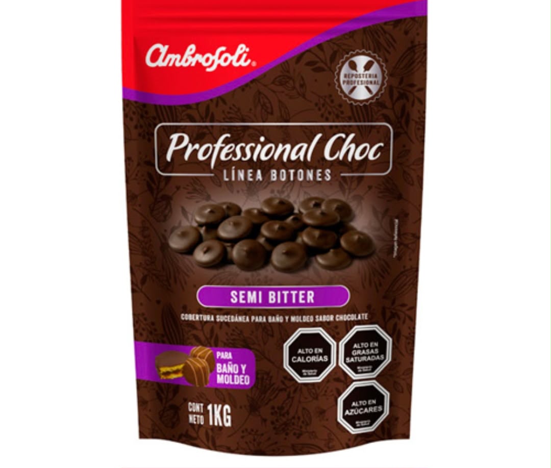 Chocolate Professional Choc Ambrosoli semi bitter 1kg