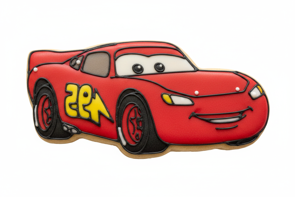 Cortador de galletas rayo McQueen