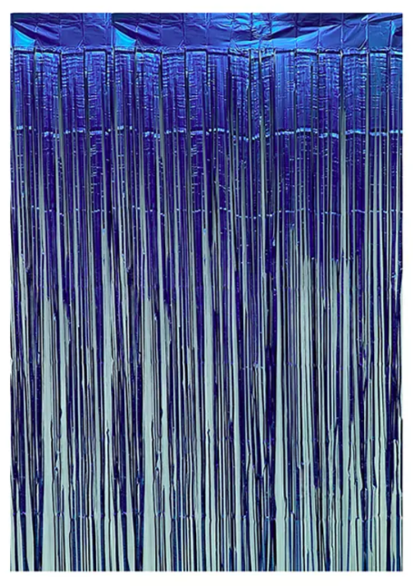 Cortina azul 100x200cm