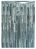 Cortina plateada 100x200cm