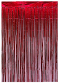 Cortina roja 100x200cm