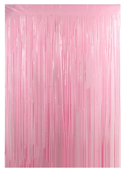 Cortina rosa 100x200cm