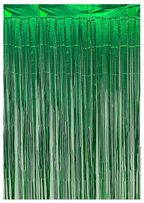 Cortina verde 100x200cm