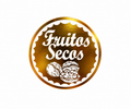 Stickers Frutos secos dorados 100 un 4x4 cm