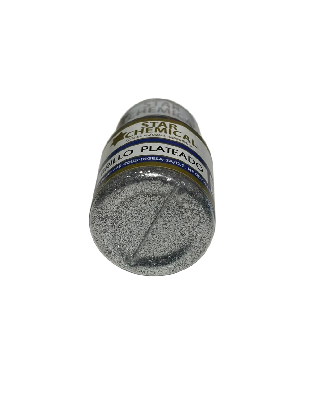 Glitter brillo Plateado Star Chemical 5grs