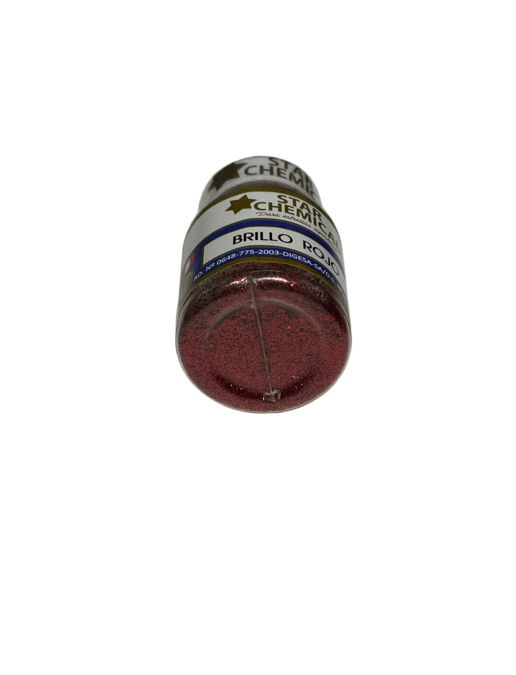 Glitter brillo Rojo Star Chemical 5grs