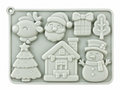 Molde de silicona Navidad 6