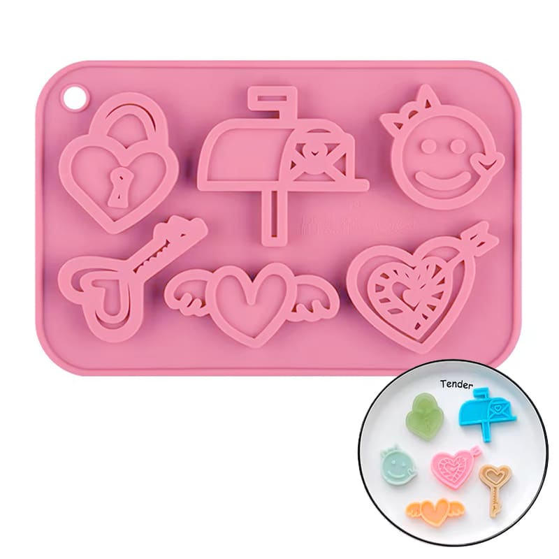 Molde de Silicona Amor N°1
