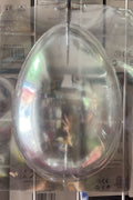 Molde plástico transparente, Huevo de pascua 9 - 20 x 13.5 cm