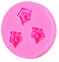 Molde silicona 3 Rosas