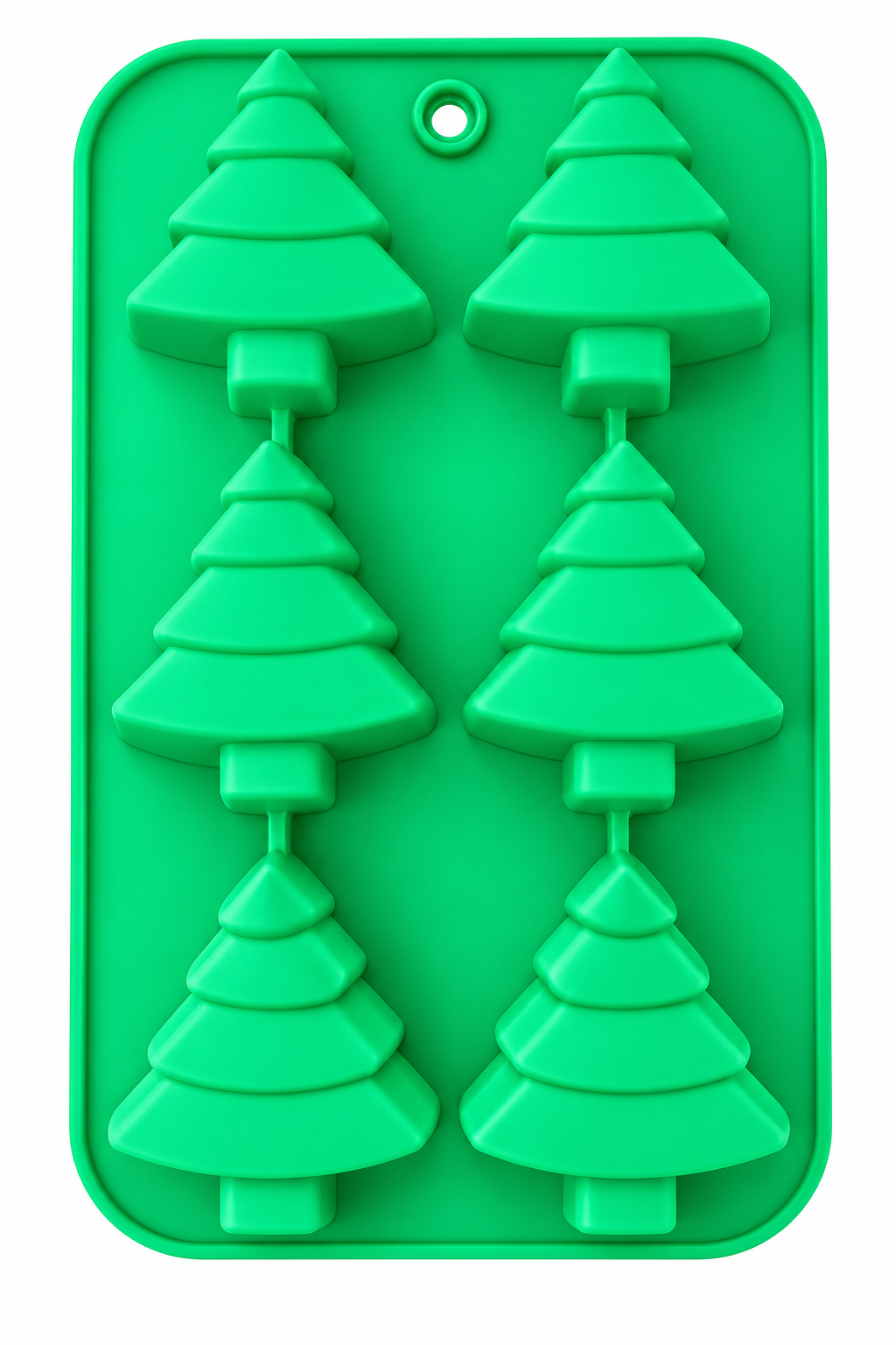 Molde de silicona Arboles de Navidad