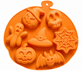 Molde de silicona Halloween 4