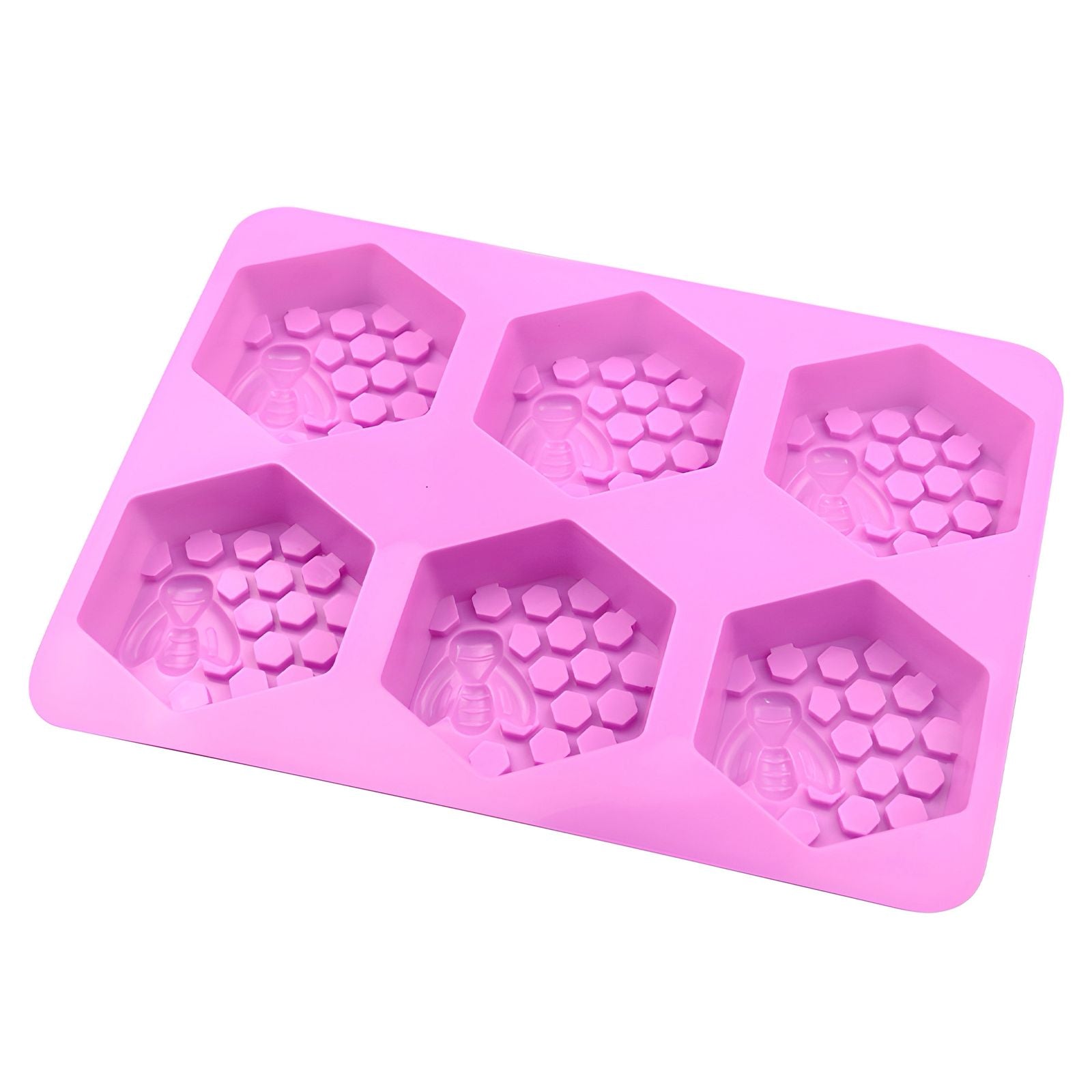 Molde de silicona Panal de abajas 6 cavidades