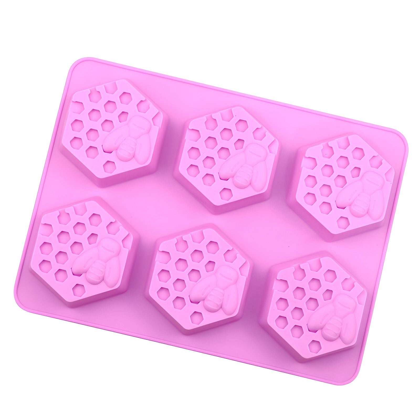 Molde de silicona Panal de abajas 6 cavidades