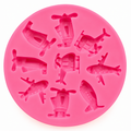 Molde de silicona Aviones y helicópteros