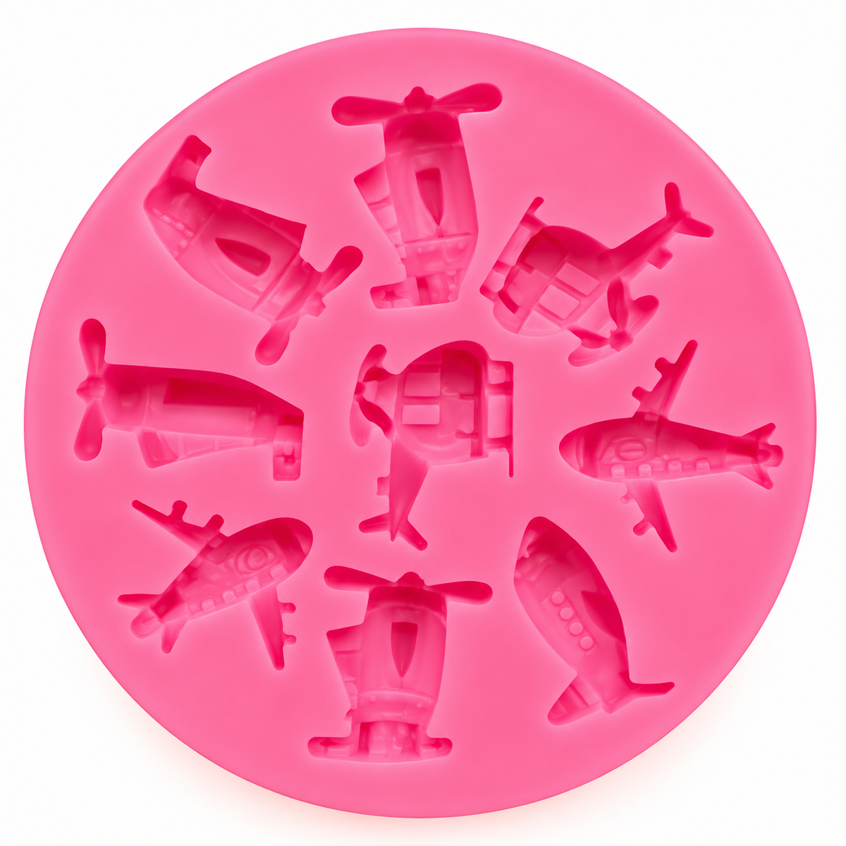 Molde de silicona Aviones y helicópteros