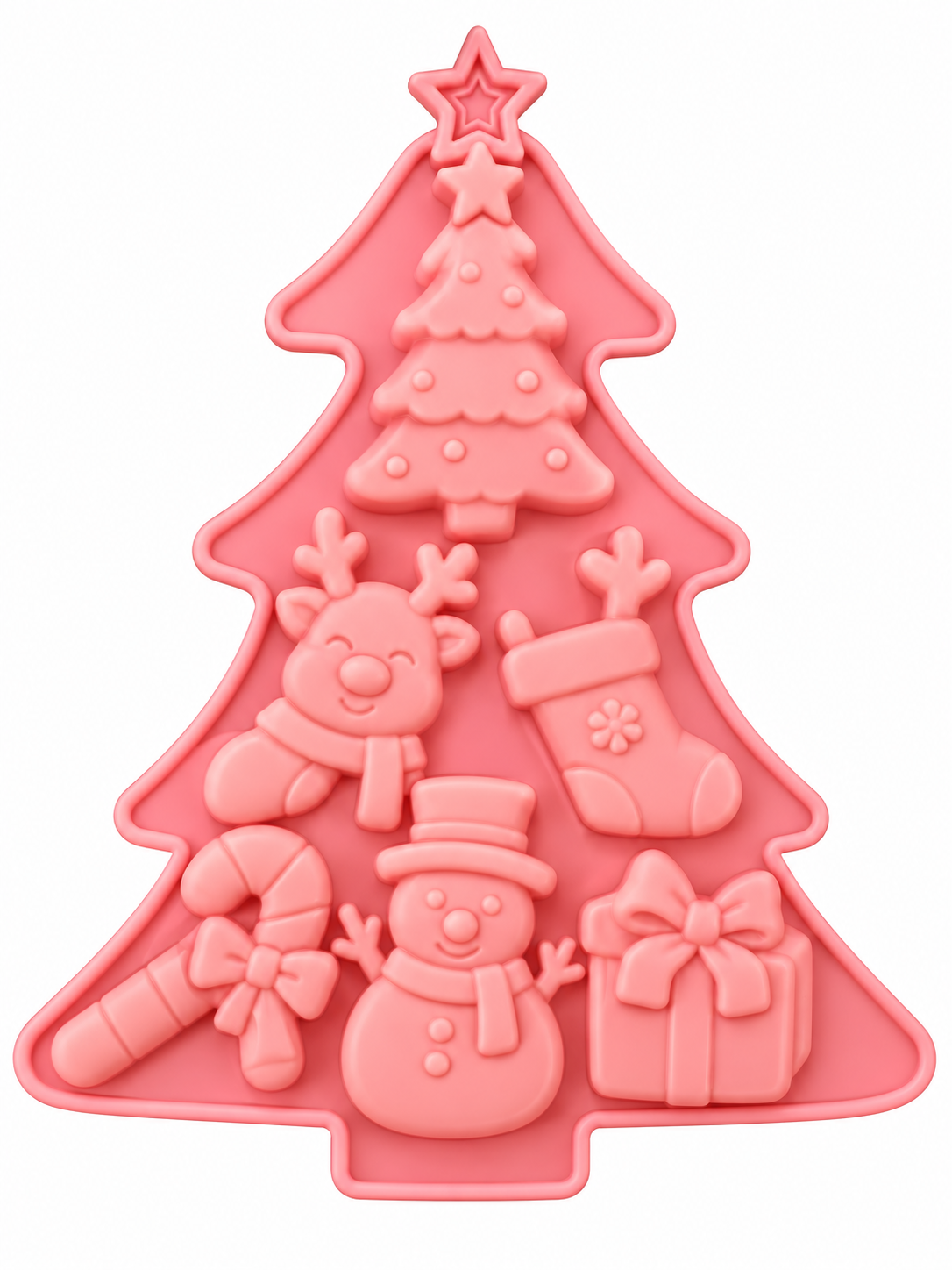 Molde de silicona Navidad Forma de árbol