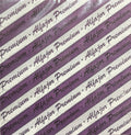 Papel para alfajor, Anti-grasa Morado letras 14x14 cm, 100 unidades