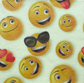 Papel para alfajor Anti grasa Emojis 14x14 cm, 100 unidades