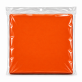 Papel para alfajor Anti grasa Naranjo 15x15 cm, 100 unidades