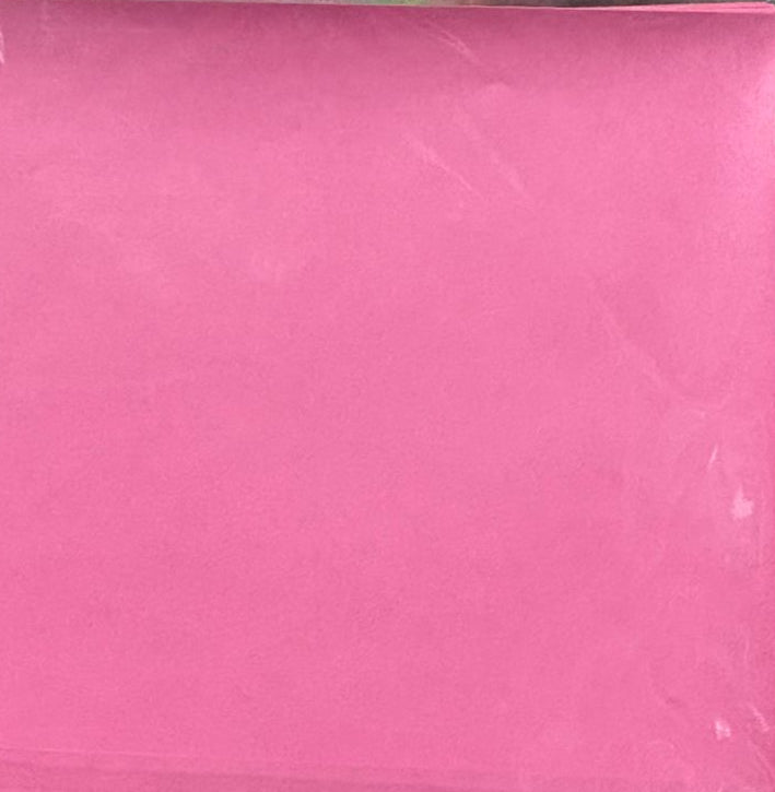 Papel para alfajor Anti grasa Rosado 15x15 cm, 100 unidades