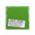 Papel para alfajor, Polypapel Perlescente Verde 14x14 cm, 100 unidades