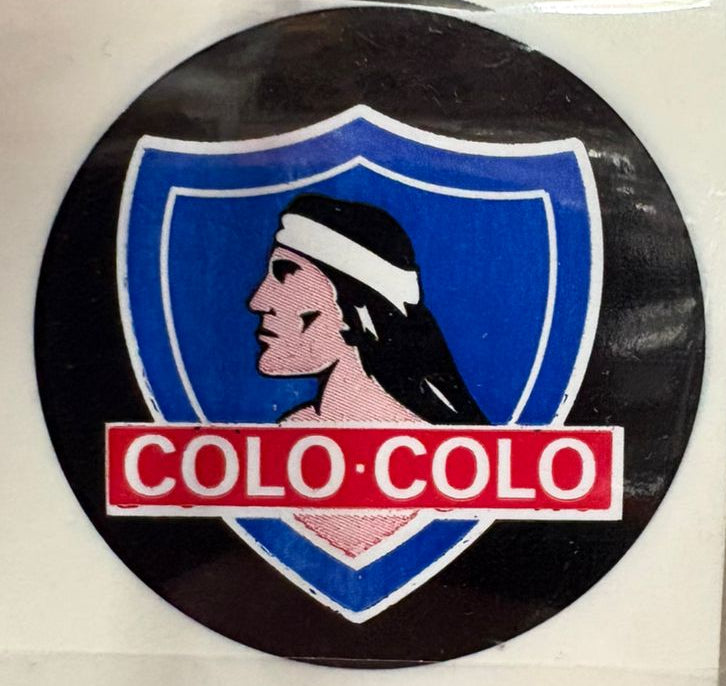 Stickers Colo-colo 100 un 4x4 cm