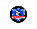 Stickers Colo-colo 100 un 4x4 cm