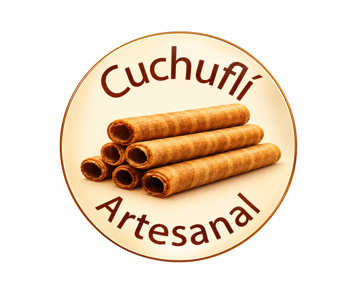 Stickers Cuchufli artesanal 100 un 4x4 cm